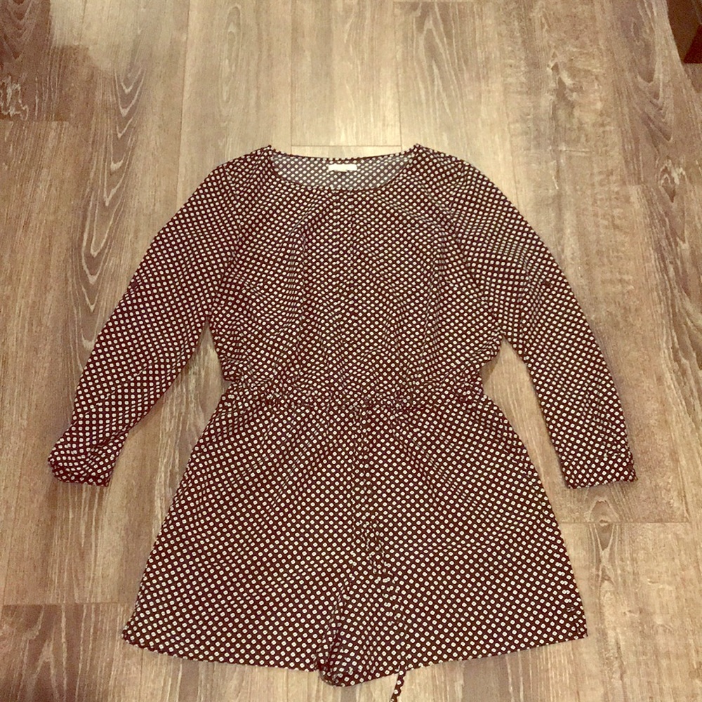 Ann Taylor Loft Long sleeve romper